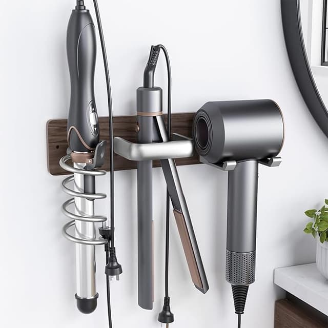 Detalle de Tindbea Soporte 3 en 1 para Secador y Herramientas 💇♀