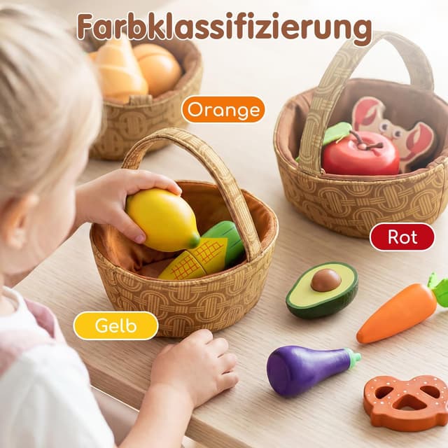 Detalle 2 de Lehoo Castle Kinderküche Zubehör 23 Teile 🍽