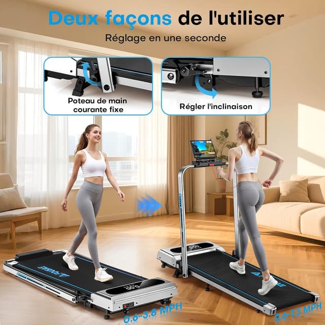 Thumbnail 6 de FOUSAE Tapis de Course 12 km/h