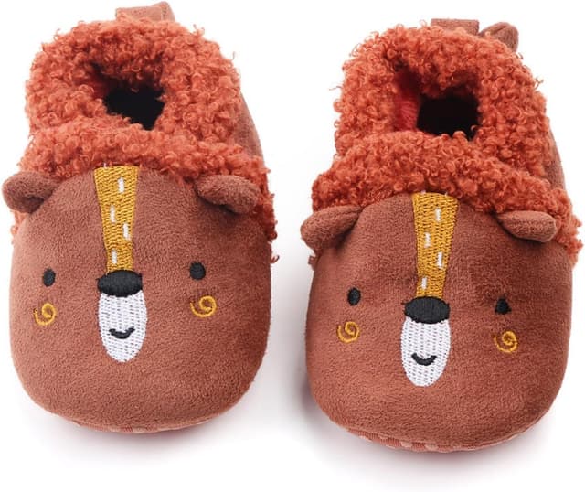 Imagen de Baby First Walking Slippers Fleece Shoes en OfertitasTOP