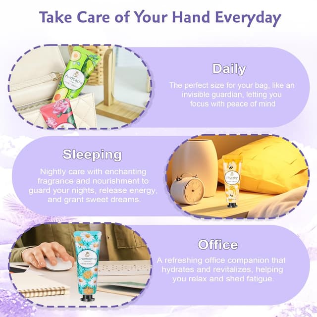 Detalle 2 de Handcreme Mini Set mit 50 Stück