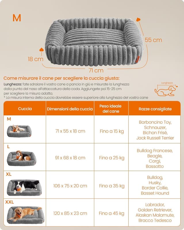 Thumbnail 5 de Feandrea Cuccia per Cani 71 x 55 x 18 cm