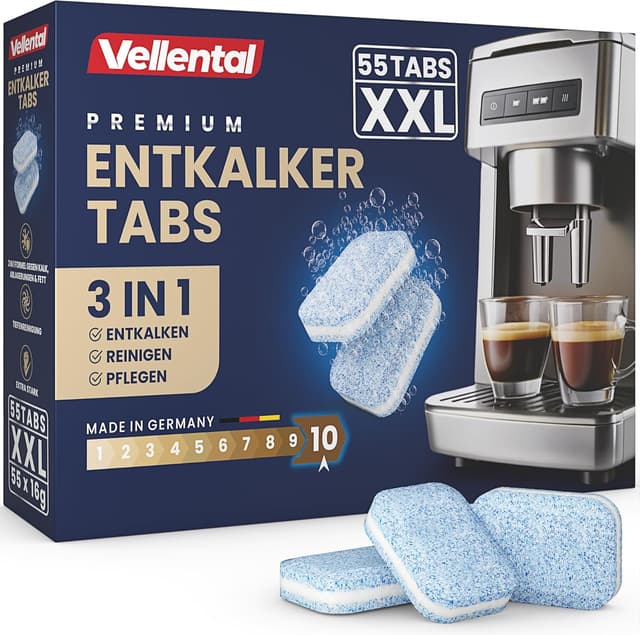 Detalle de 3-in-1 Entkalker für Kaffeevollautomaten