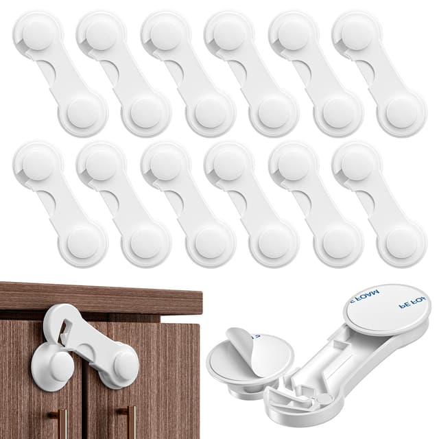 Detalle de Kimsky Kindersicherung Schrank, 12er Set