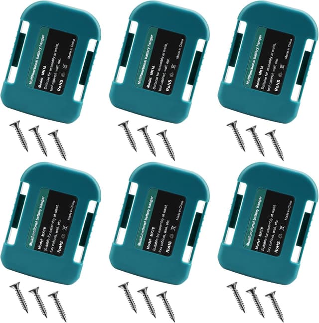 Thumbnail 5 de QUPERR Akkuhalter 6 Pack für Makita 18 V
