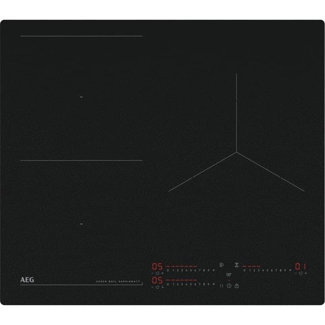 Detalle de AEG TI63IQ10IZ - Placa de inducción con 3 zonas de cocción