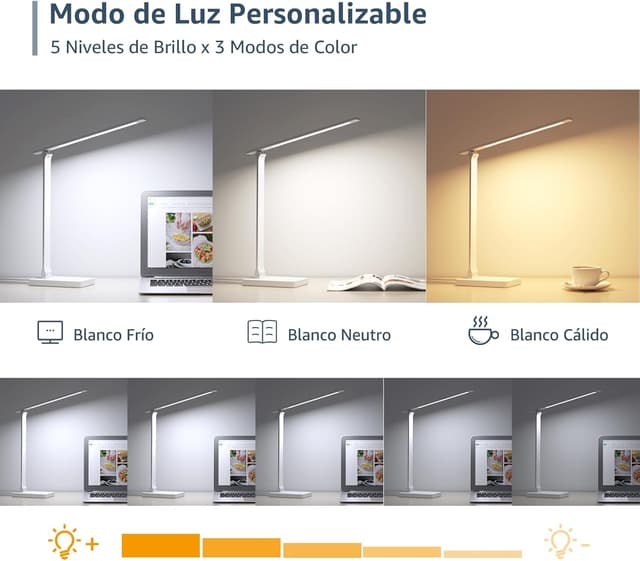 Thumbnail 1 de Lepro Lámpara Escritorio LED 15W