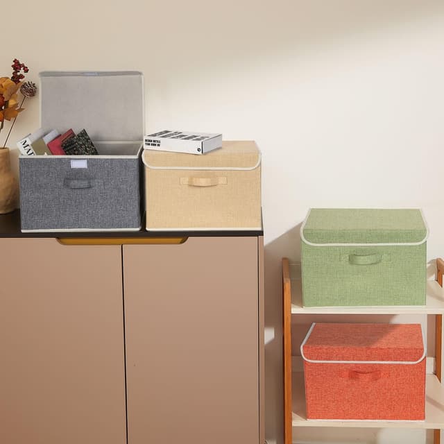 Detalle 1 de BrilliantJo Aufbewahrungsboxen Set 38 x 25 x 25 cm