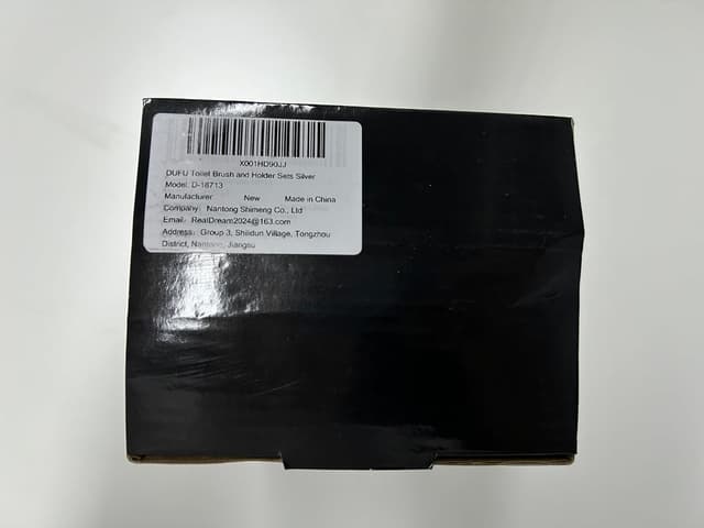 Thumbnail 6 de DUFU Set Brosse WC Murale 2 Têtes, Bol en Verre