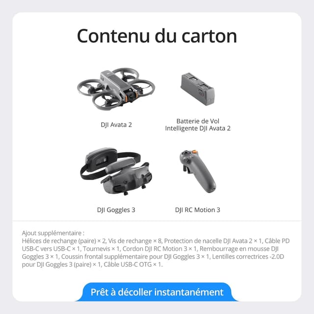 Thumbnail 5 de DJI Avata 2 Bundle 4K