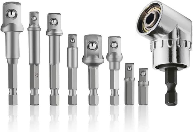 Imagen de 8‑teilig Stecknussadapter 1/4‑1/2 Zoll 🛠 en OfertitasTOP