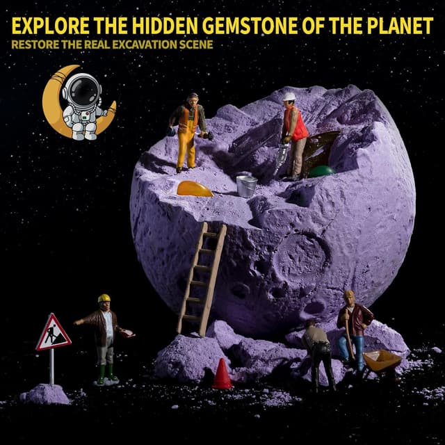 Detalle 2 de GobiDex Gemstones Dig Kit 15 gems