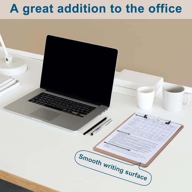 Detalle 2 de ZCZN A4 Clipboard Pack of 4