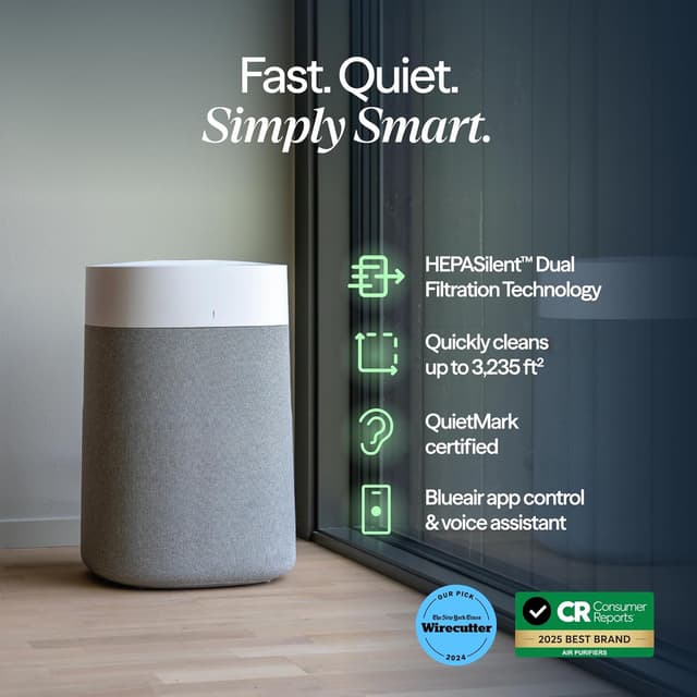 Detalle 2 de Blueair Blue Pure 211i Max air purifier 3,048 sqft