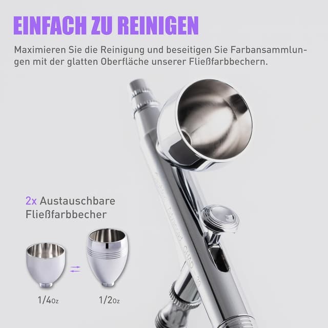 Detalle de Gaahleri GHAD-39 Airbrush-Set 0,35 mm 🎨