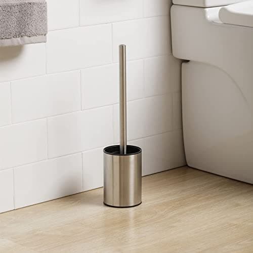 Detalle de TATAY Escobilla WC acero inox 9 x 9 x 37 cm 🚽