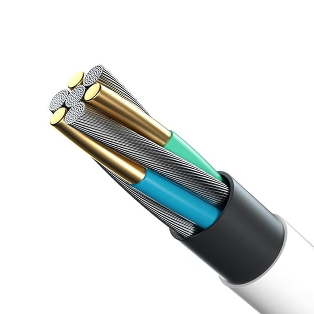 Detalle de JJCALL USB‑C to Lightning cable 3ft pack (2)