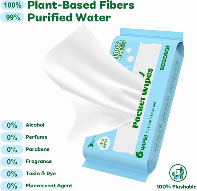 Detalle de Dorahoney Lingettes toilette 144