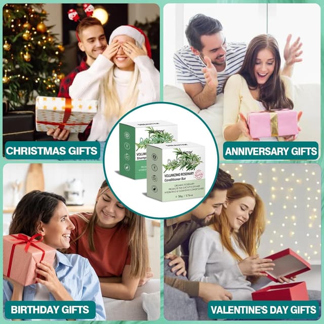 Thumbnail 6 de DBEAUTYM Rosemary Shampoo Bar 2 Pack