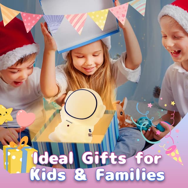 Detalle 2 de K KASONIC Nachtlicht RGB Silikon mit 9 h