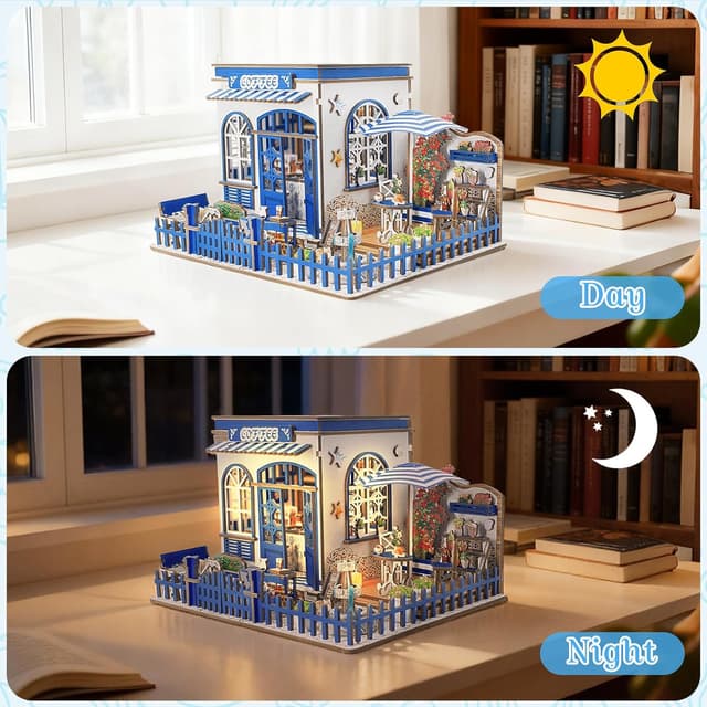 Thumbnail 5 de Kit Book Nook Angolo Libri in Miniatura