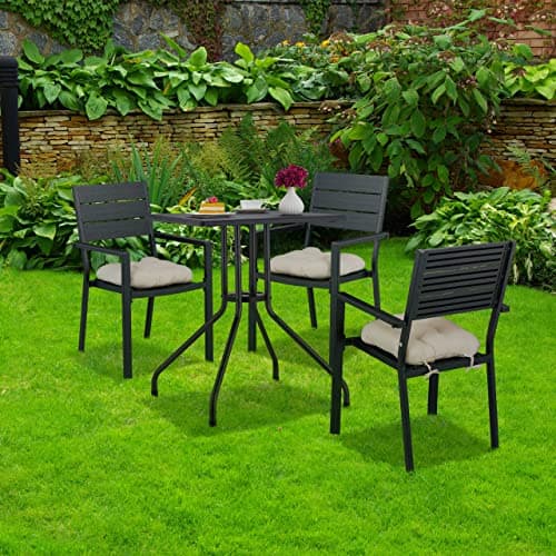 Thumbnail 1 de Relaxdays Mesa Jardín 75×61×61 cm mesita balcón