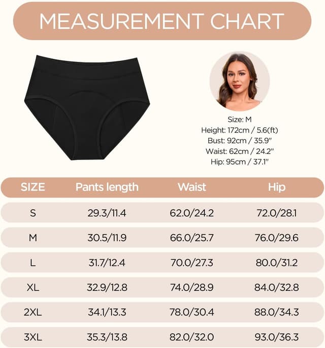 Thumbnail 5 de Briyat Bragas Menstruales Algodón 3 Piezas 50/100 ml