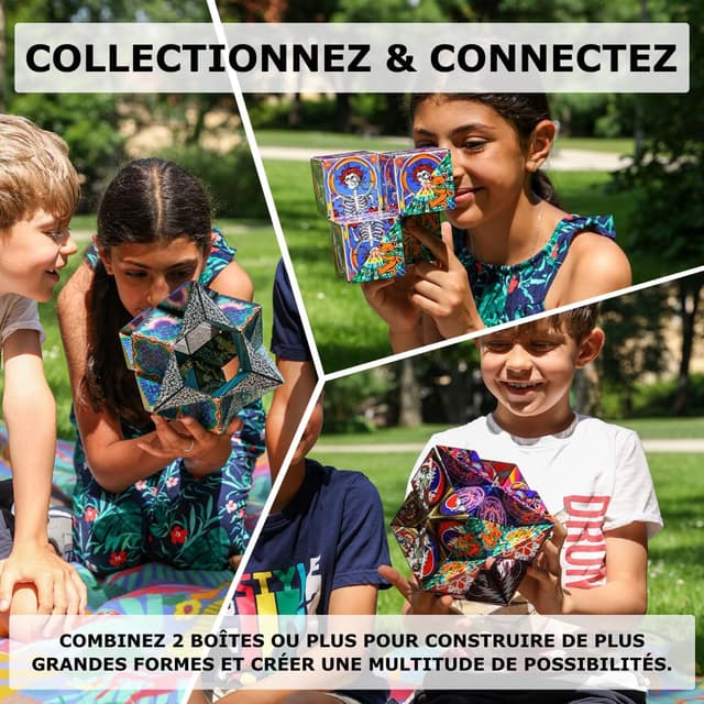 Thumbnail 5 de Shashibo Cube Transformable 36 aimants 🎲