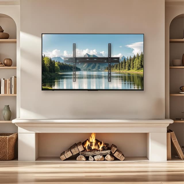 Thumbnail 6 de UNHO Ultra Slim TV Wall Mount Bracket (18mm low profile) for 30–72-inch TVs up to 50kg, max VESA 600x400