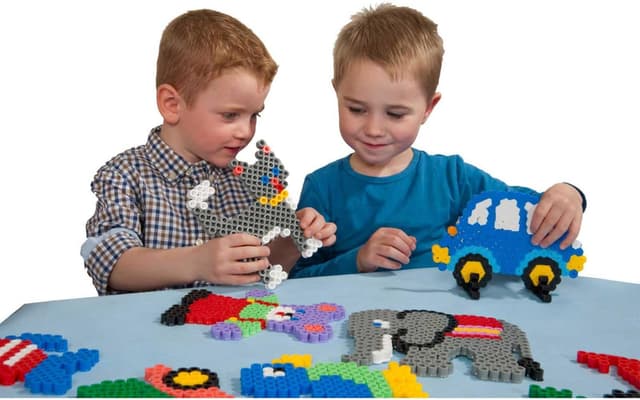 Thumbnail 3 de Hama Bügelperlen 8571 Pastell Mix 600 Stück Maxi 10 mm