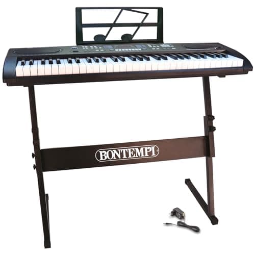 Imagen de Bontempi HarmonyLegs Tastiera 61 teclas con patas metálicas 🎹 en OfertitasTOP