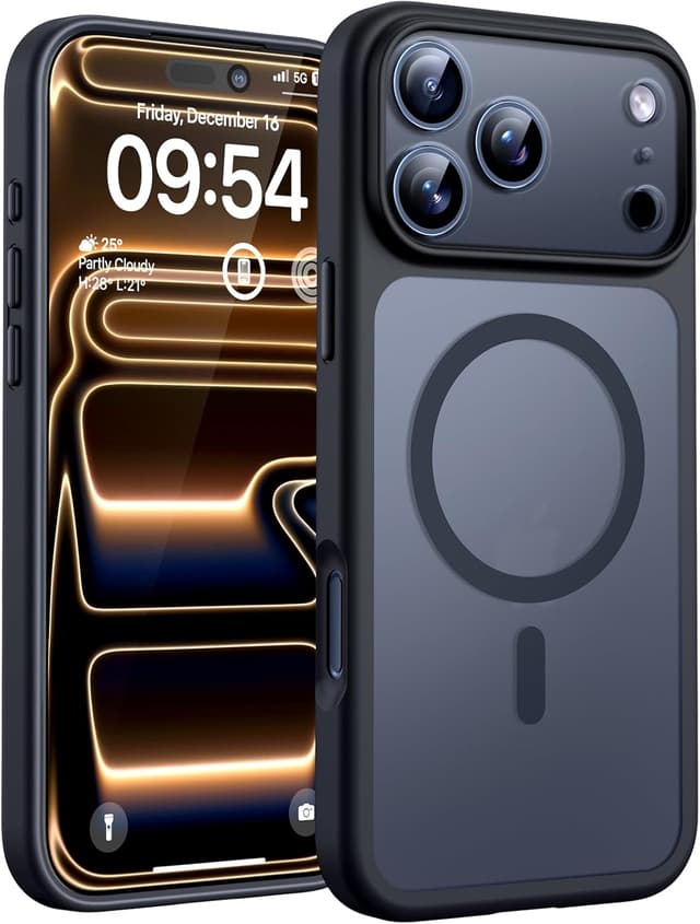 Detalle de TOCOL iPhone 17 Pro Max matte case with MagSafe 6.9"