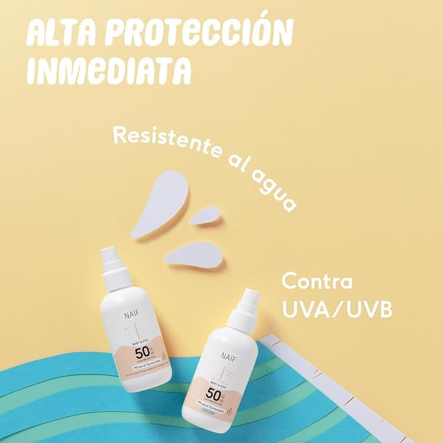 Thumbnail 3 de Naïf Protector Solar Mineral FPS 50 para niños 100 ml