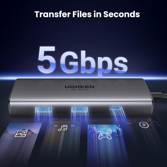 Thumbnail 6 de UGREEN Revodok 206 USB C Hub 100W