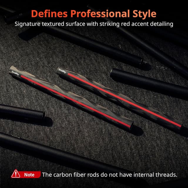 Thumbnail 4 de SMALLRIG 15-mm Carbonfaserstange 20 cm