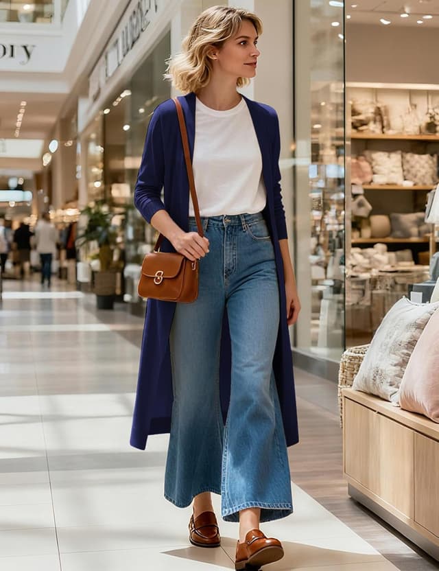 Detalle de GRACE KARIN Essential Maxi Cardigan