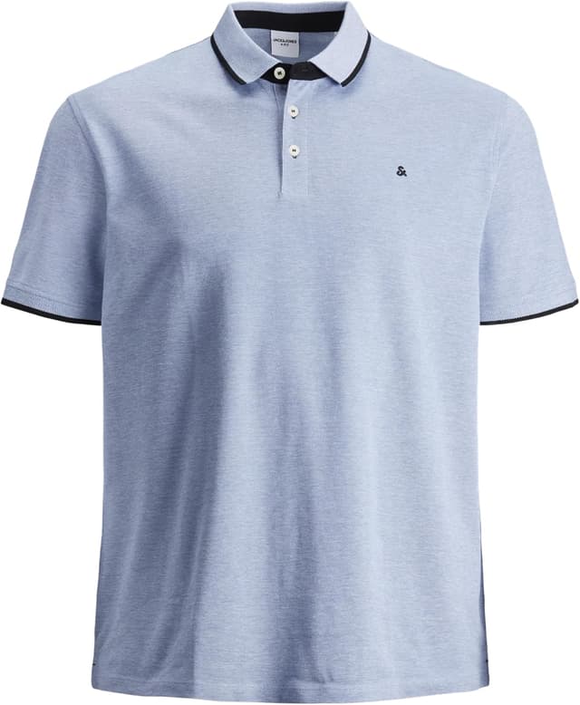Detalle de Jack & Jones Herren Jjepaulos Polohemd mit regulärer Passform (1er Pack)