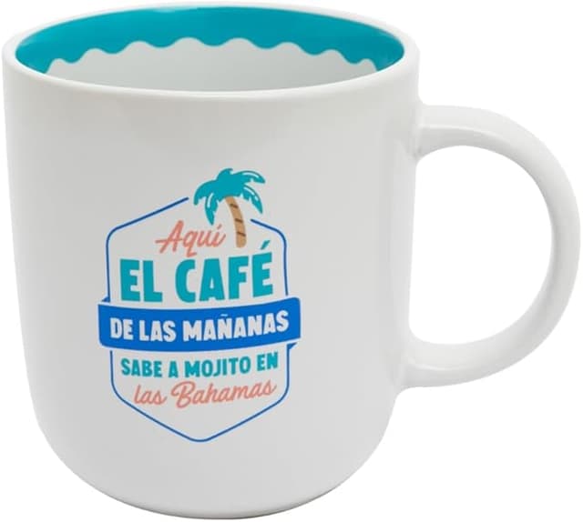 Imagen de Mr. Wonderful Taza Café Bahama 🍹 12x15.5x18.5 cm en OfertitasTOP