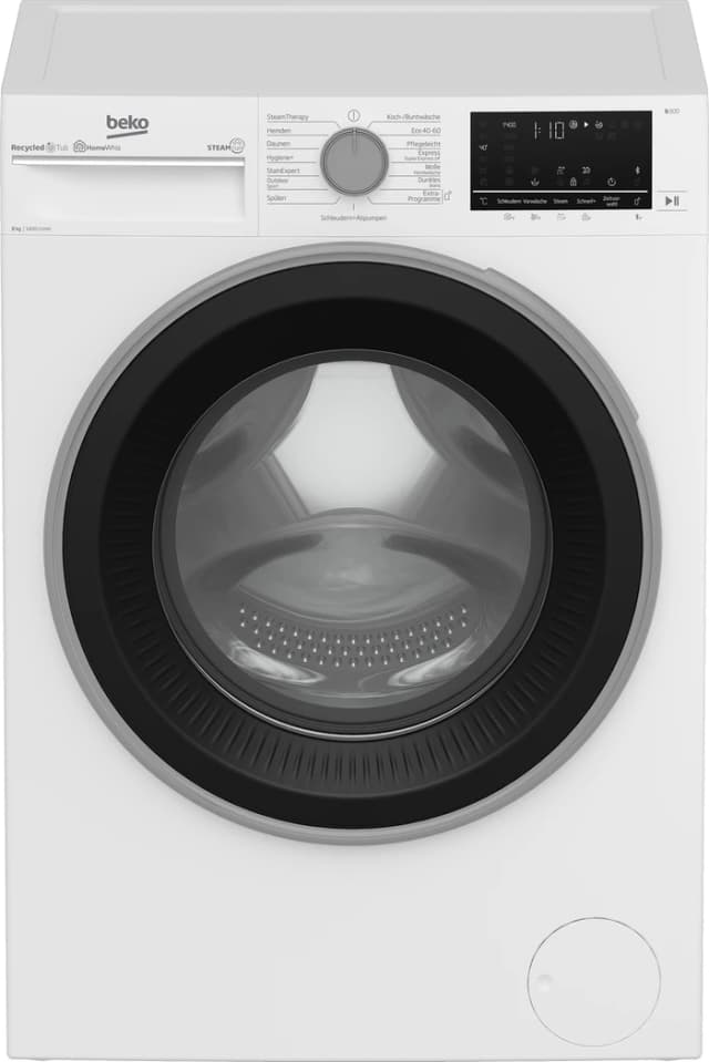 Detalle de Beko B3WFU58415W1 Waschmaschine mit Hygiene+ und 8 kg
