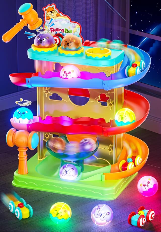 Detalle de Stay Fun 2-in-1 Rolling Ball Track