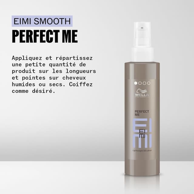 Detalle 2 de Wella EIMI Perfect Me BB crème cheveux