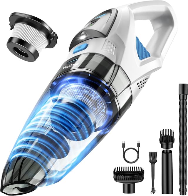 Detalle de Topipop Handstaubsauger 25.000 Pa Saugkraft