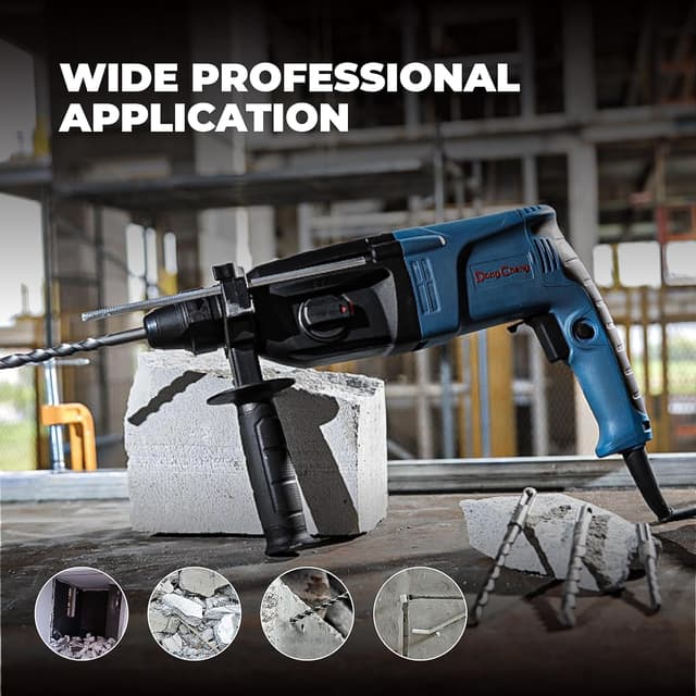 Detalle 2 de 1 Inch SDS-PLUS rotary hammer 6.7A