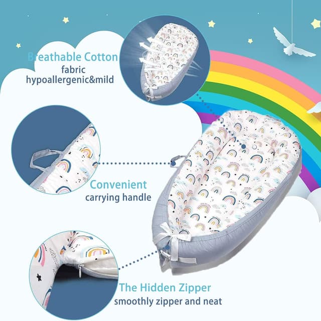 Thumbnail 1 de EAQ Riduttore Lettino Neonato Arcobaleno 36x26x10