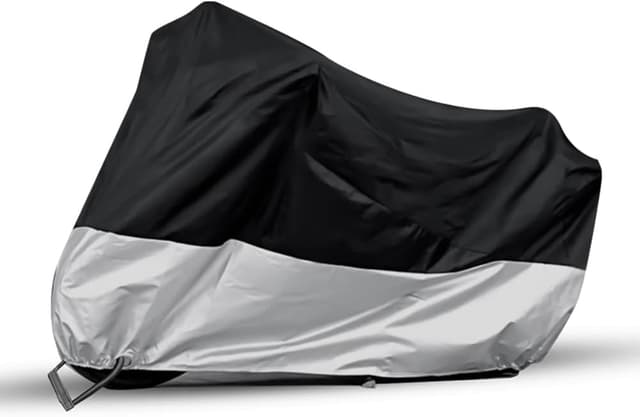 Detalle de MENKOW Motorcycle Cover with Lock-Holes (Oxford 210D) – 2XL up to 97 inch