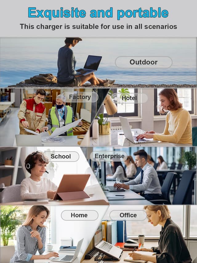 Thumbnail 6 de Chargeur USB C 90 W pour HP Spectre x360