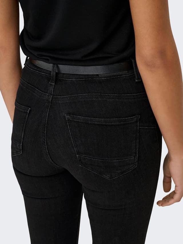 Detalle de ONLY Female Skinny Jeans ONLPOWER mit mittlerer Taille – 5-Pocket Stretch-Jeans mit Push-up-Effekt