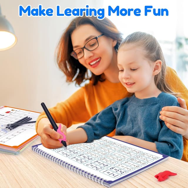 Thumbnail 6 de Grooved Handwriting Practice Books 5-Pack