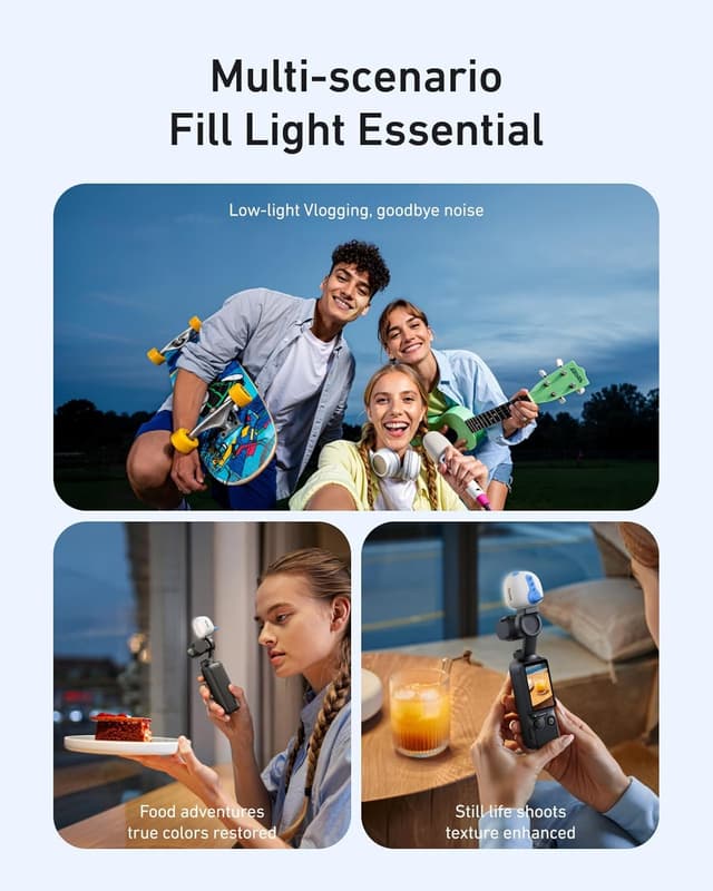 Thumbnail 5 de TELESIN Mini-Monster Fülllicht 12h