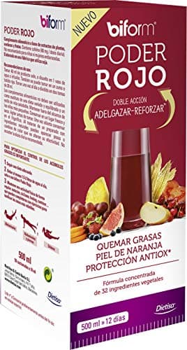 Detalle de Dielisa Biform Poder Rojo complementos 500 ml